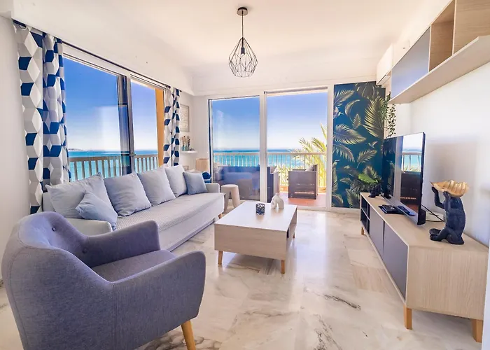 דירה Stella Mare-vue Mer-clim-terrasse מנטון